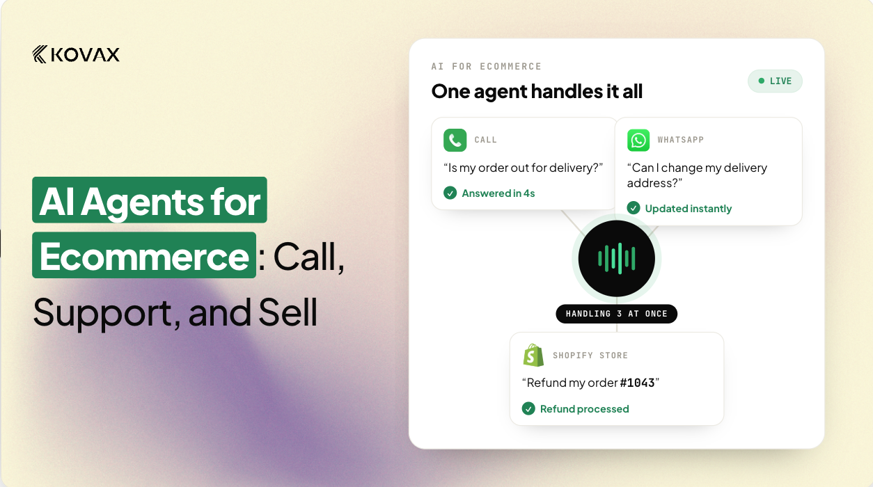 AI for Ecommerce: What AI Agents Are and Actually Do