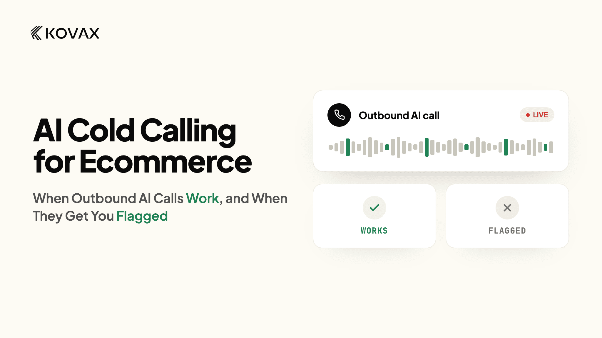 AI Cold Calling for Ecommerce: Why Warm Outbound Works Better, and What Gets You Flagged