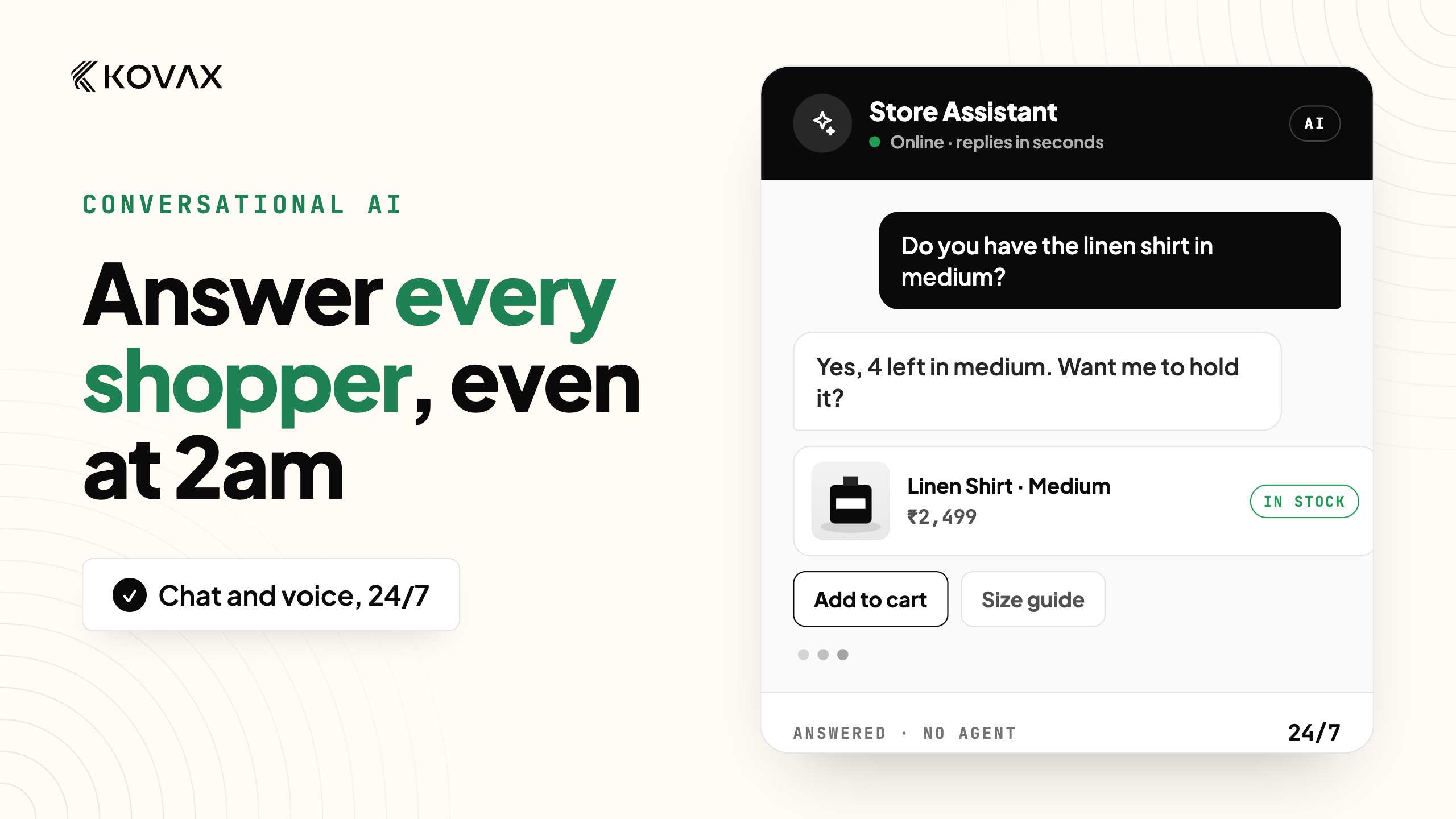 Conversational AI for E-commerce: What It Actually Does for Shopify Stores