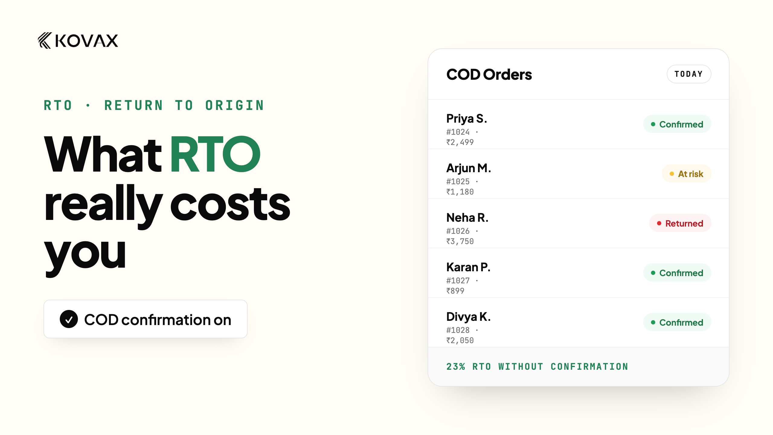 RTO in eCommerce: What Return to Origin Costs You - and How to Reduce It