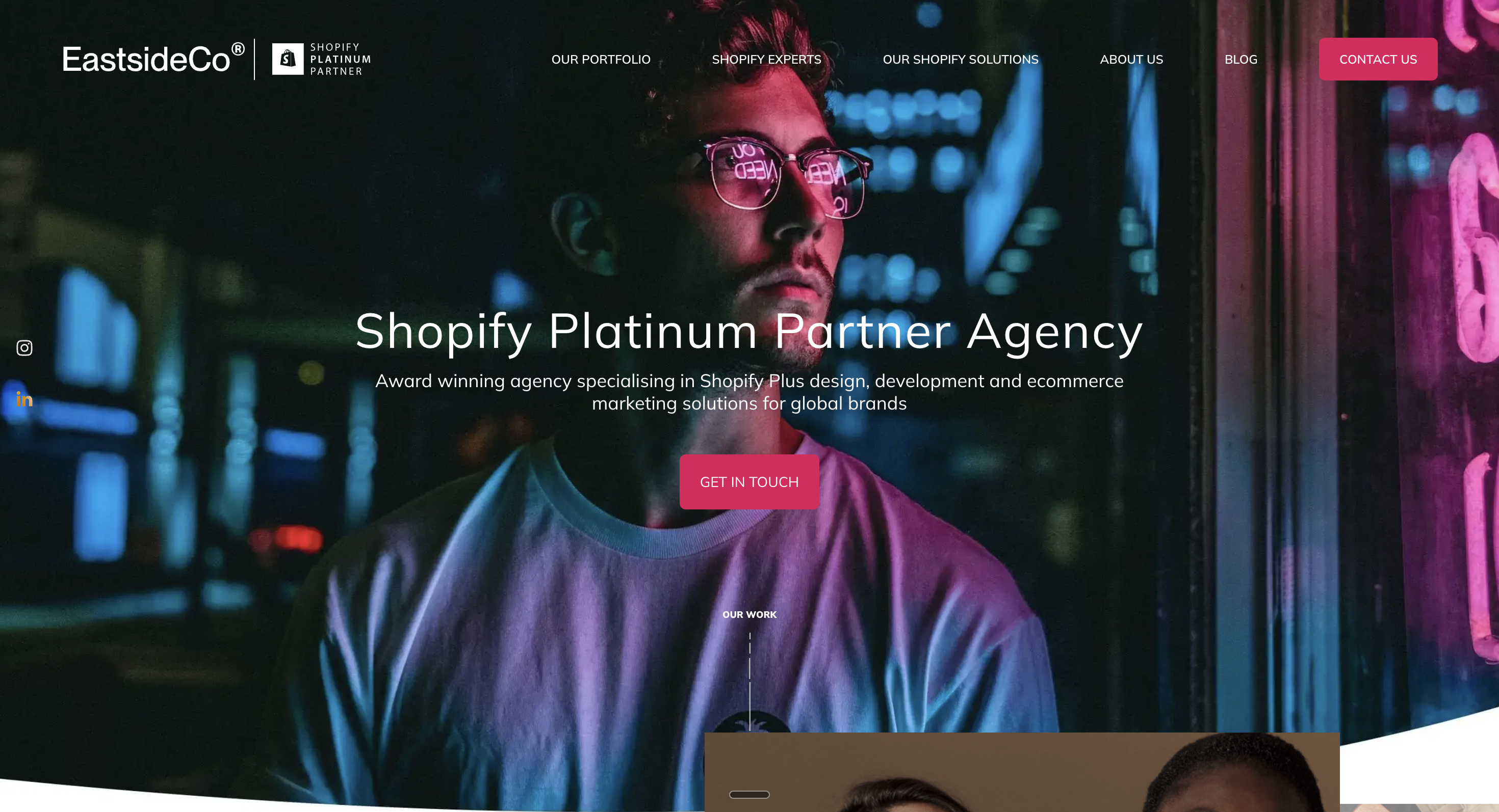 Eastside Co, a large Shopify Plus agency for enterprise ecommerce builds