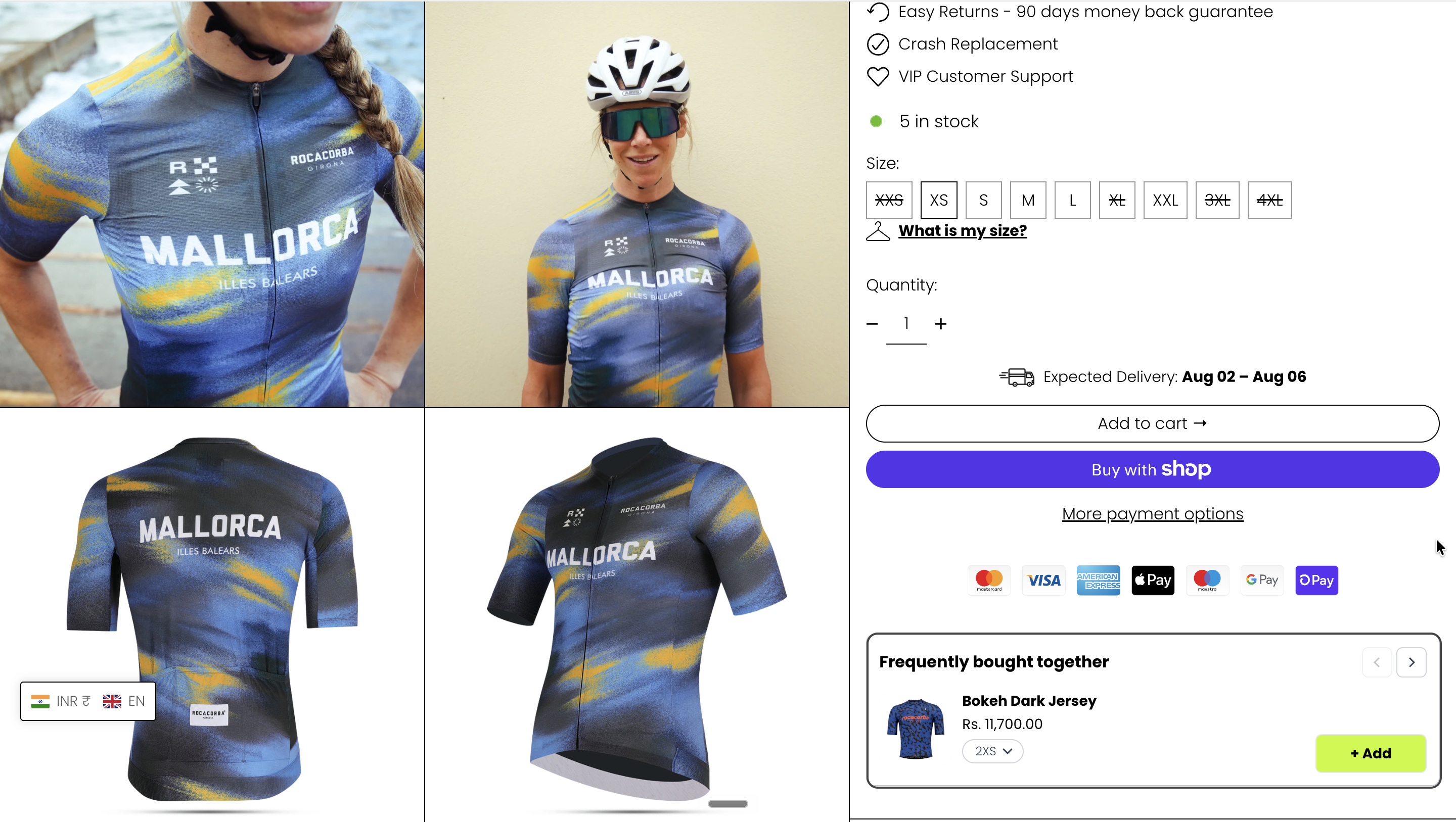Frequently Bought Together carousel on a Shopify product page