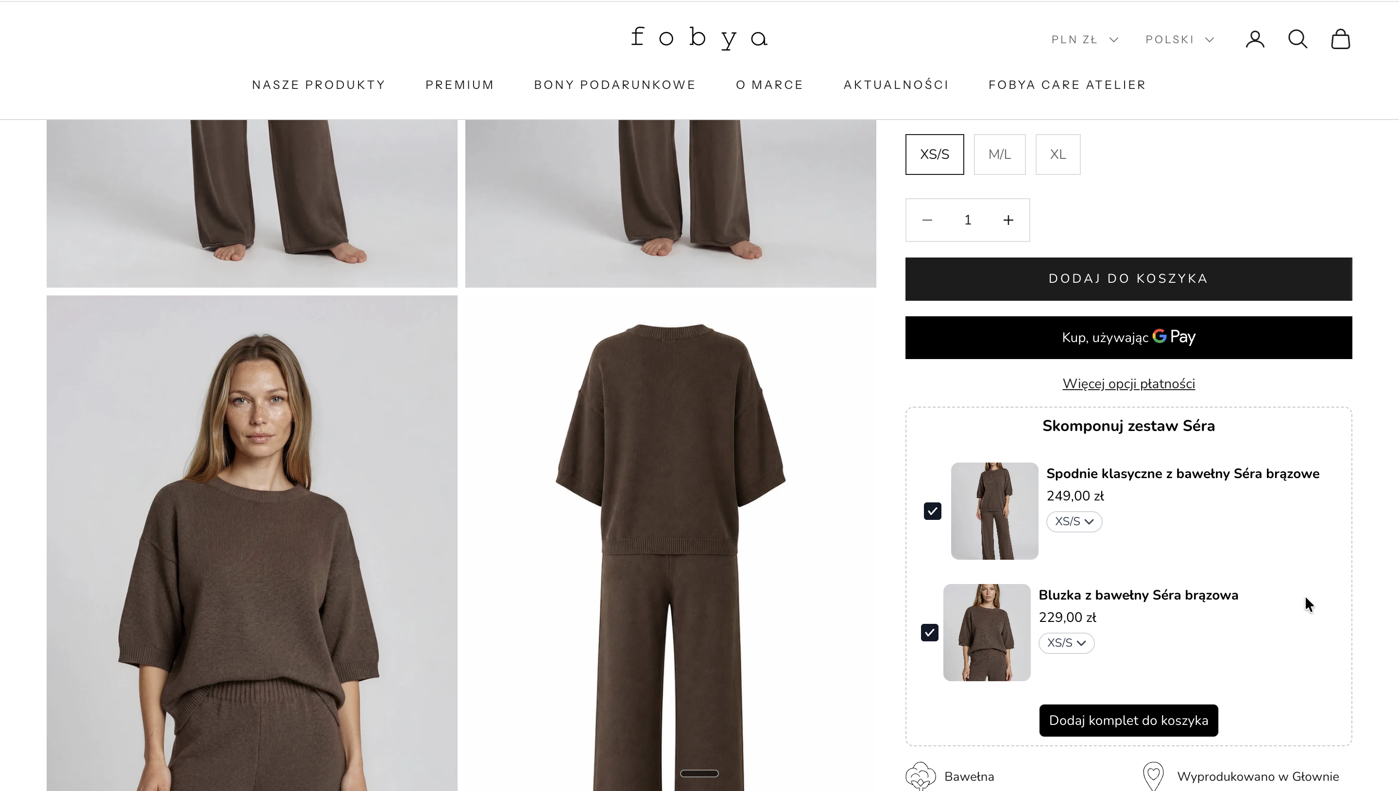 Vertical product bundle offer on a Shopify product page