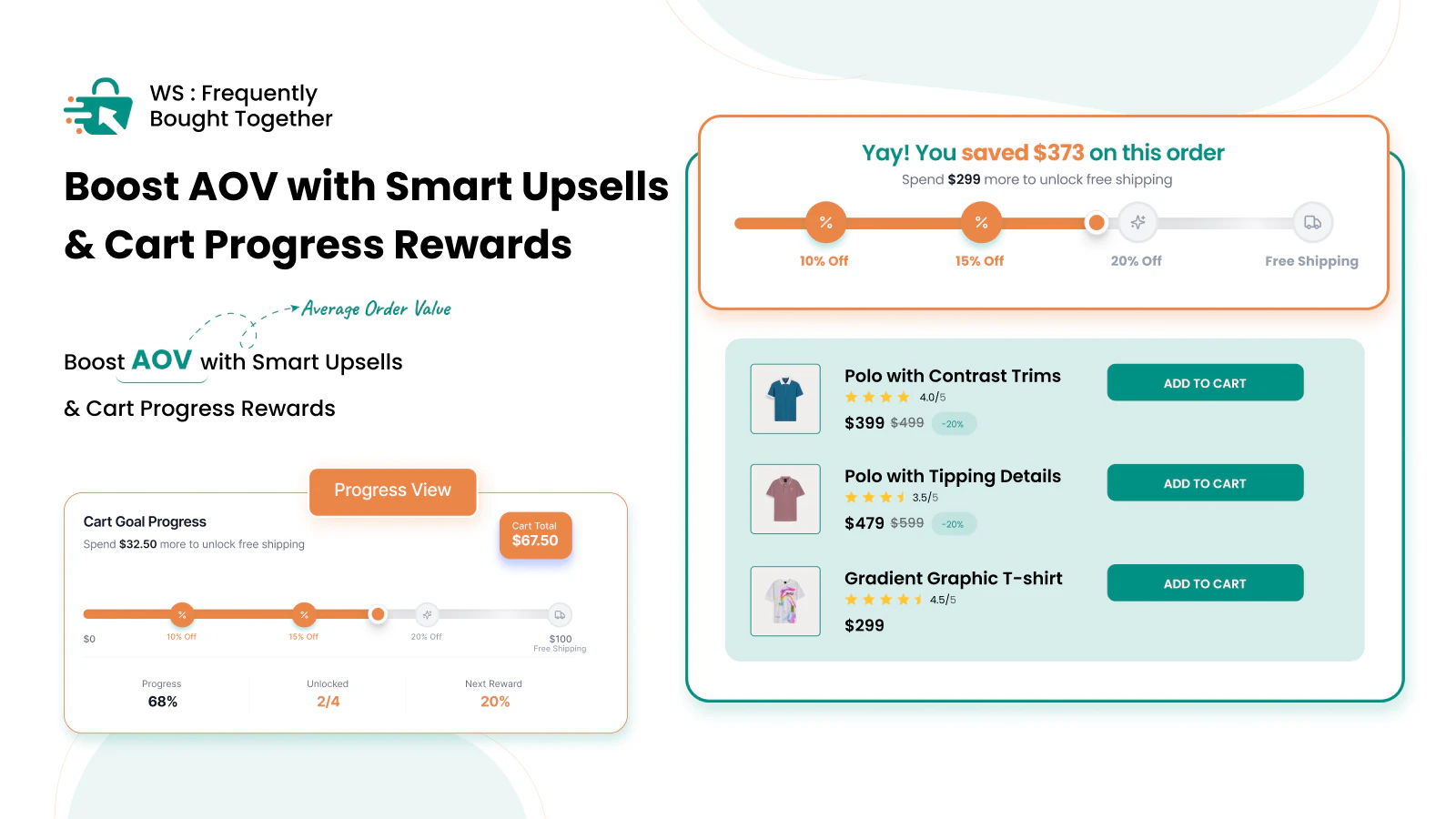 FBT bundles widget on product page
