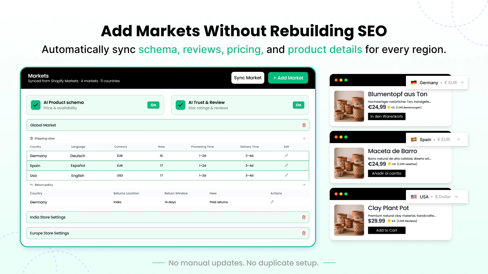 Webrex AI SEO Schema — main showcase