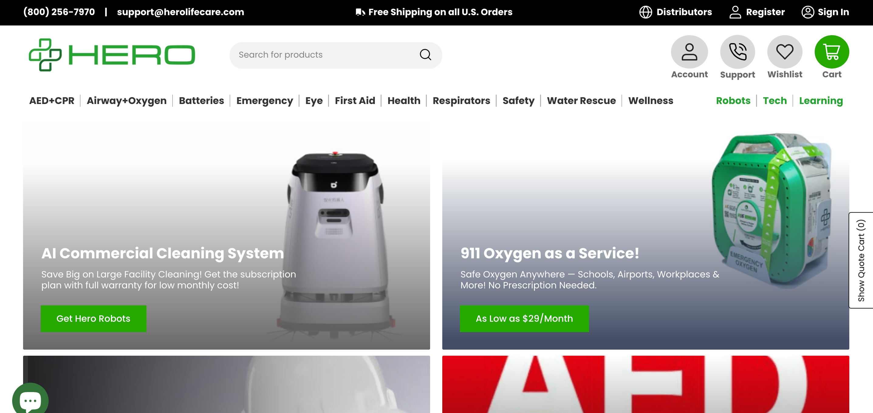 Hero Life Care SEO Success