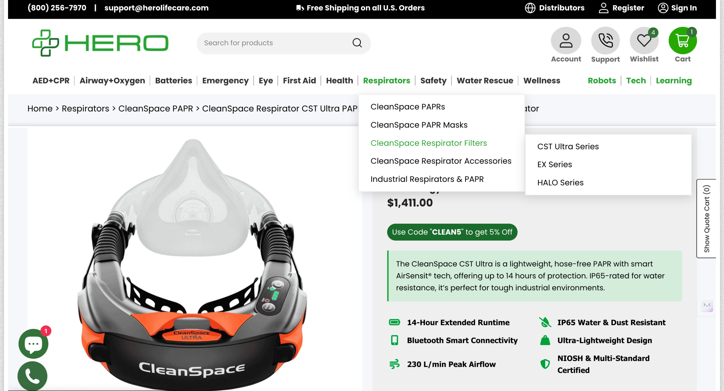 Product Categorization - Hero Lifecare