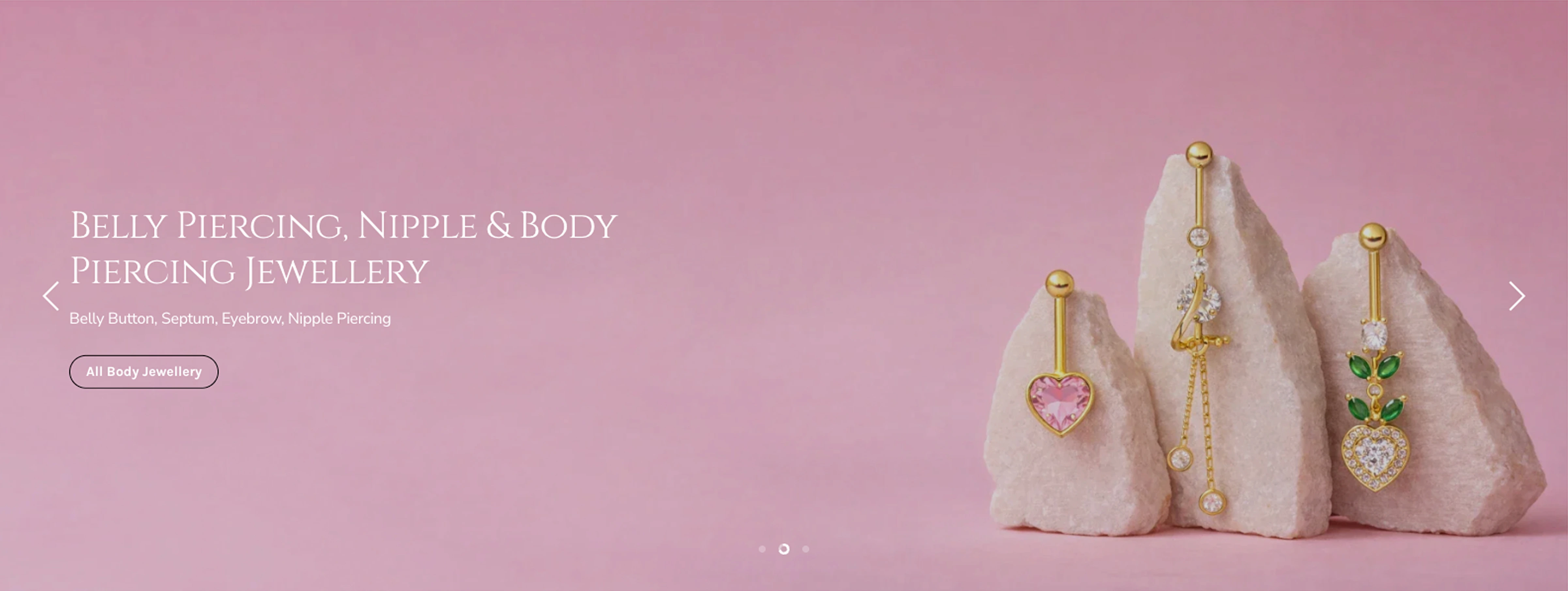 After: redesigned product-first homepage hero banner
